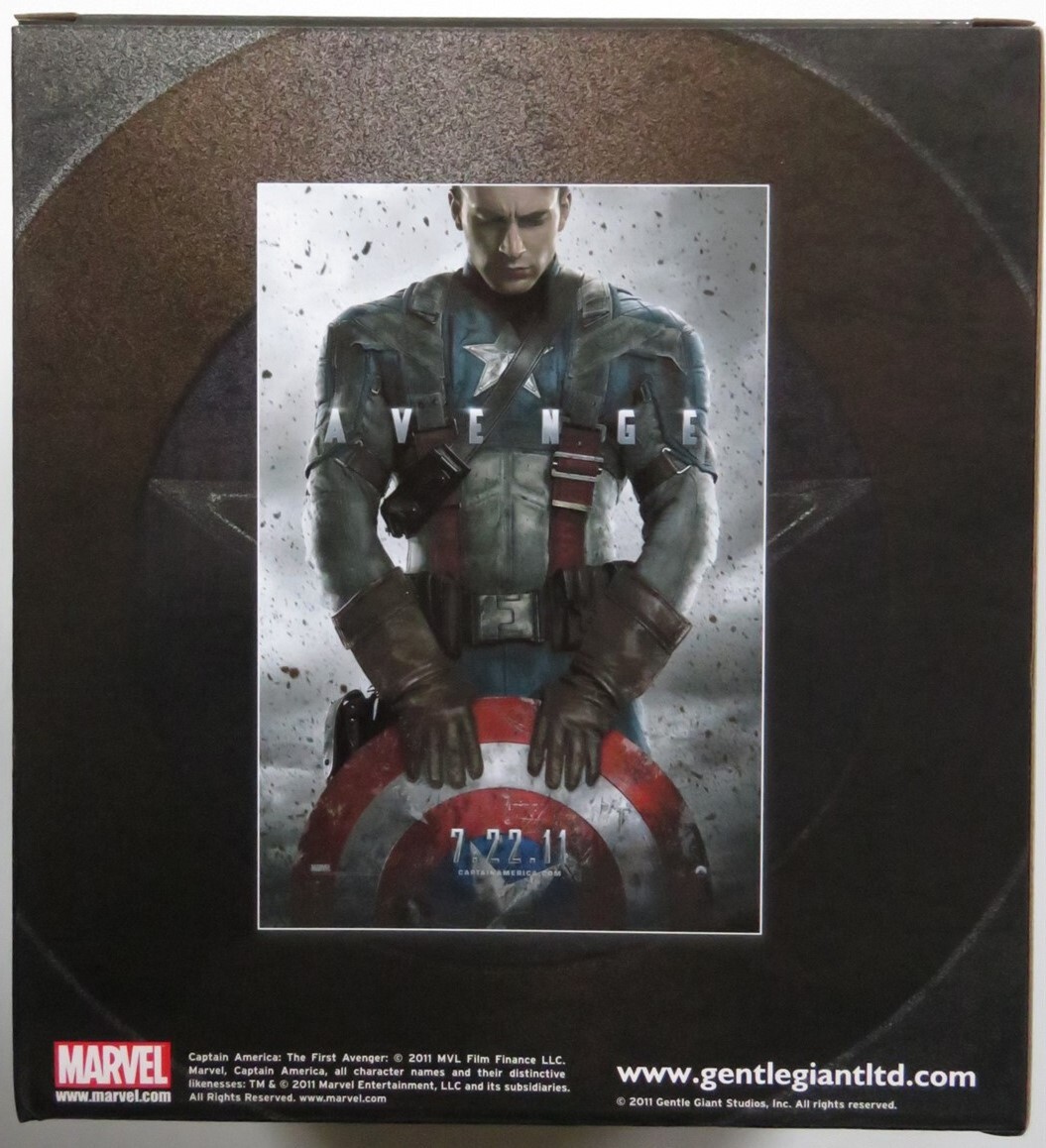 Gentle Giant ~ CAPTAIN AMERICA The First Avenger mini bust Gentle Giant ~ CAPTAIN AMERICA The First Avenger mini bust