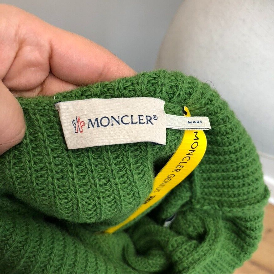 Moncler Ciclista Tricot Wool Sweater Jumper Womens Medium Moncler Ciclista Tricot Wool Sweater Jumper Womens Medium