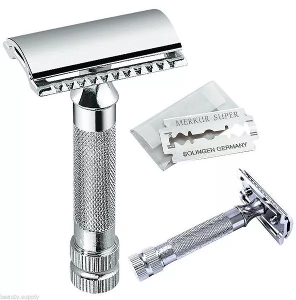 Merkur 34C Heavy Duty Double Edge HD Safety Razor