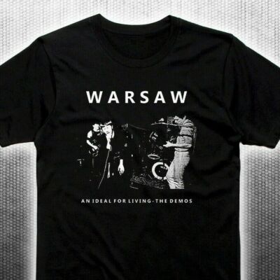 Warsaw Joy Division T-Shirt Tee T-Shirt Mann Frau
