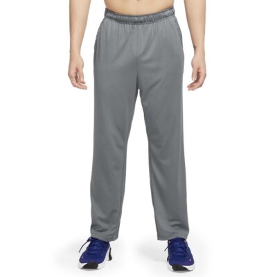 Nike Men's Totality Dri-Fit Open Hem Versatile Pants Smoke Gray Sz 3XL NEW