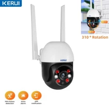 KERUI 360° 5/8MP Wireless Security Camera outdoor Smart 2 Way Night Vision IP65 