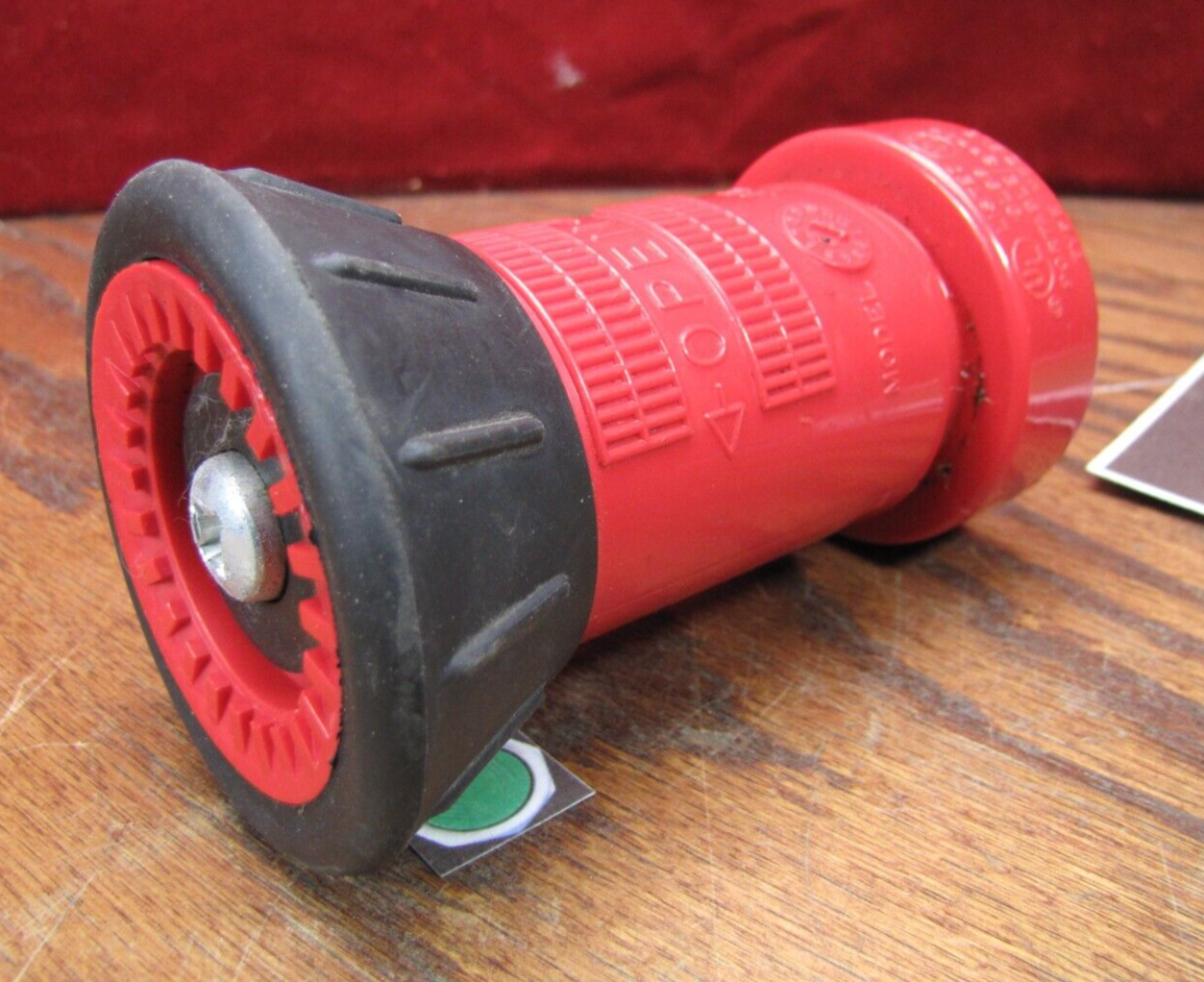 Seco model 15 Fire Hose Nozzle Poly Carbonate 8L88 Portable Spray