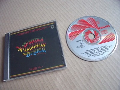 Meola, Mclaughlin, Luca - Friday Night In San Francisco / Philips   800 047-2