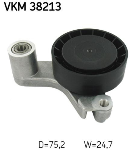 Front SKF SWEDEN VKM 38213 Belt Tensioner, V-ribbed belt for BMW - Image 6