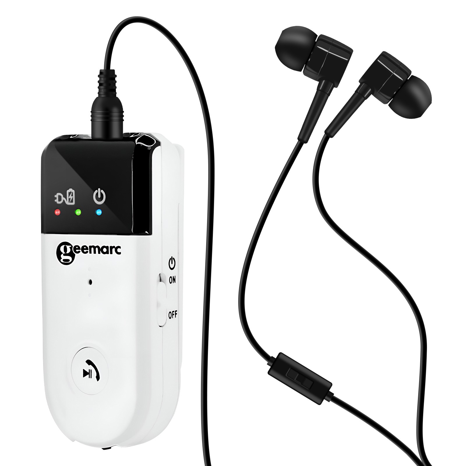 Assistant auditif Geemarc IBT10 Blanc - Amplificateur +30dB