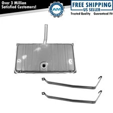 16 Gallon Gal Gas Fuel Tank w Strap Kit Set for 71-72 Chevy Nova Pontiac Ventura