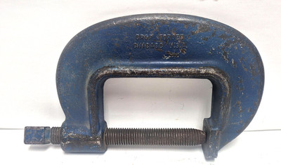 ARMSTRONG NO. 5 BRIDGE C-CLAMP HEAVY DUTY THROAT DEPTH 3-1/2'' OAL 13''