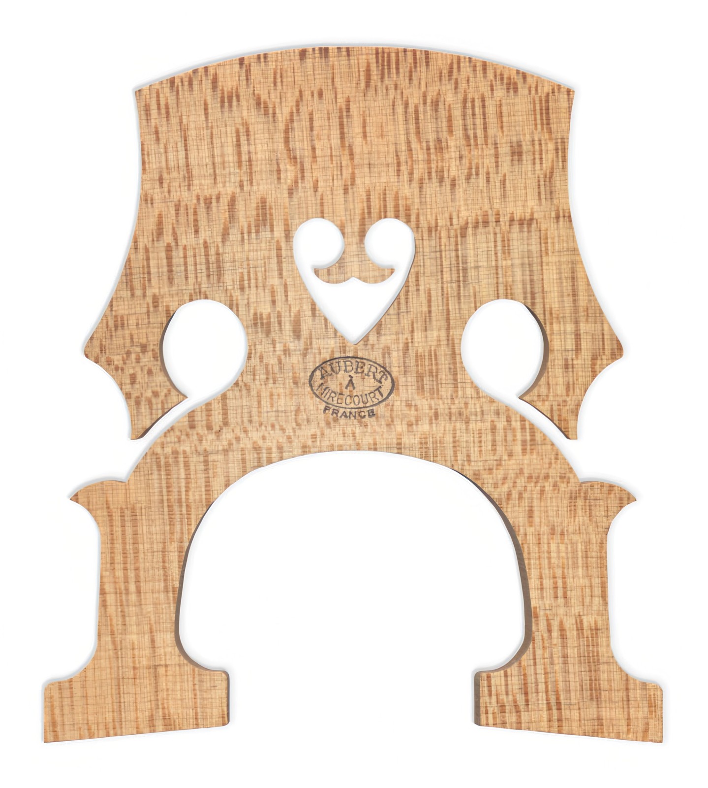 Aubert No. 16 Mirecourt French 4/4 Medium Heart Cello Bridge 100 mm