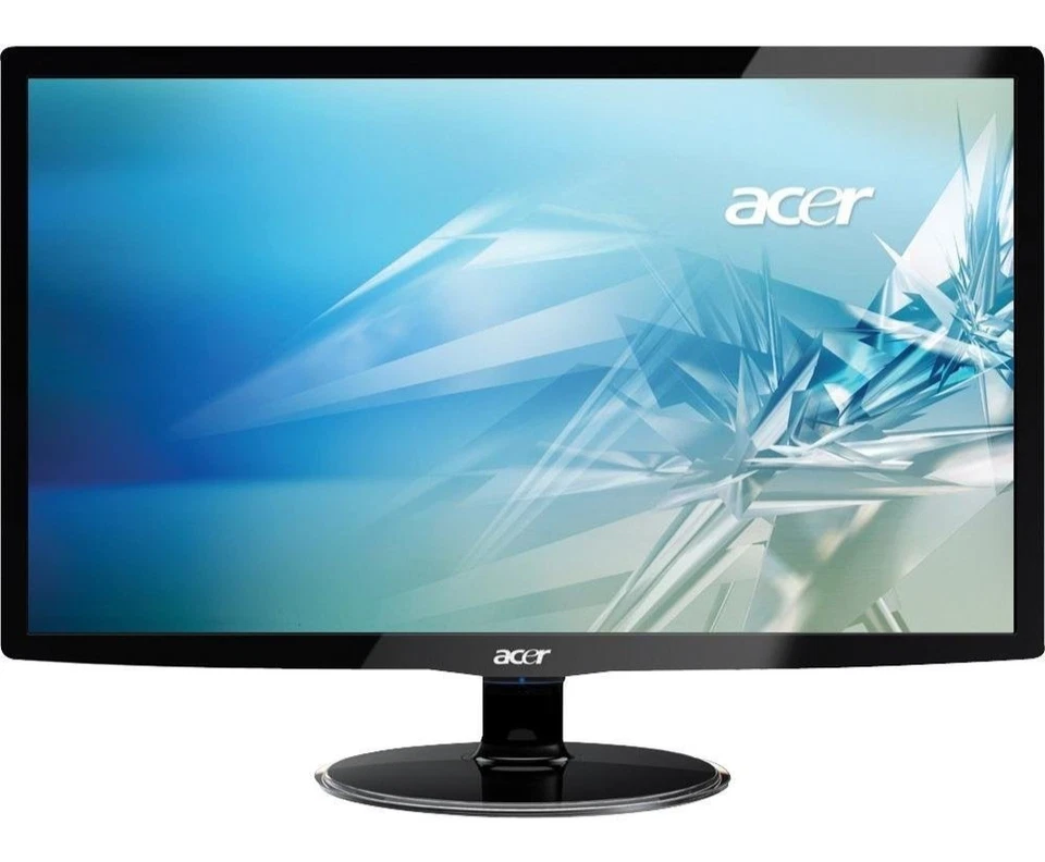 20" Acer Monitor, DVI, VGA, 1600 x 900, 5 ms, 250 cd/m2, S202HL, w/ cables - Image 2 of 4