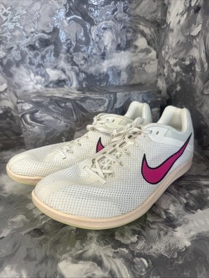 NIKE ZOOM RIVAL DISTANCE HERREN WEISS GRÖSSE UK 10 (KEINE SPIKES) /REF330