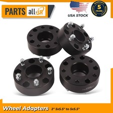 4pcs 2 Hubcentric Wheel Spacers 5x5.5 Adapters 916 Studs Fordodge Ram 1500