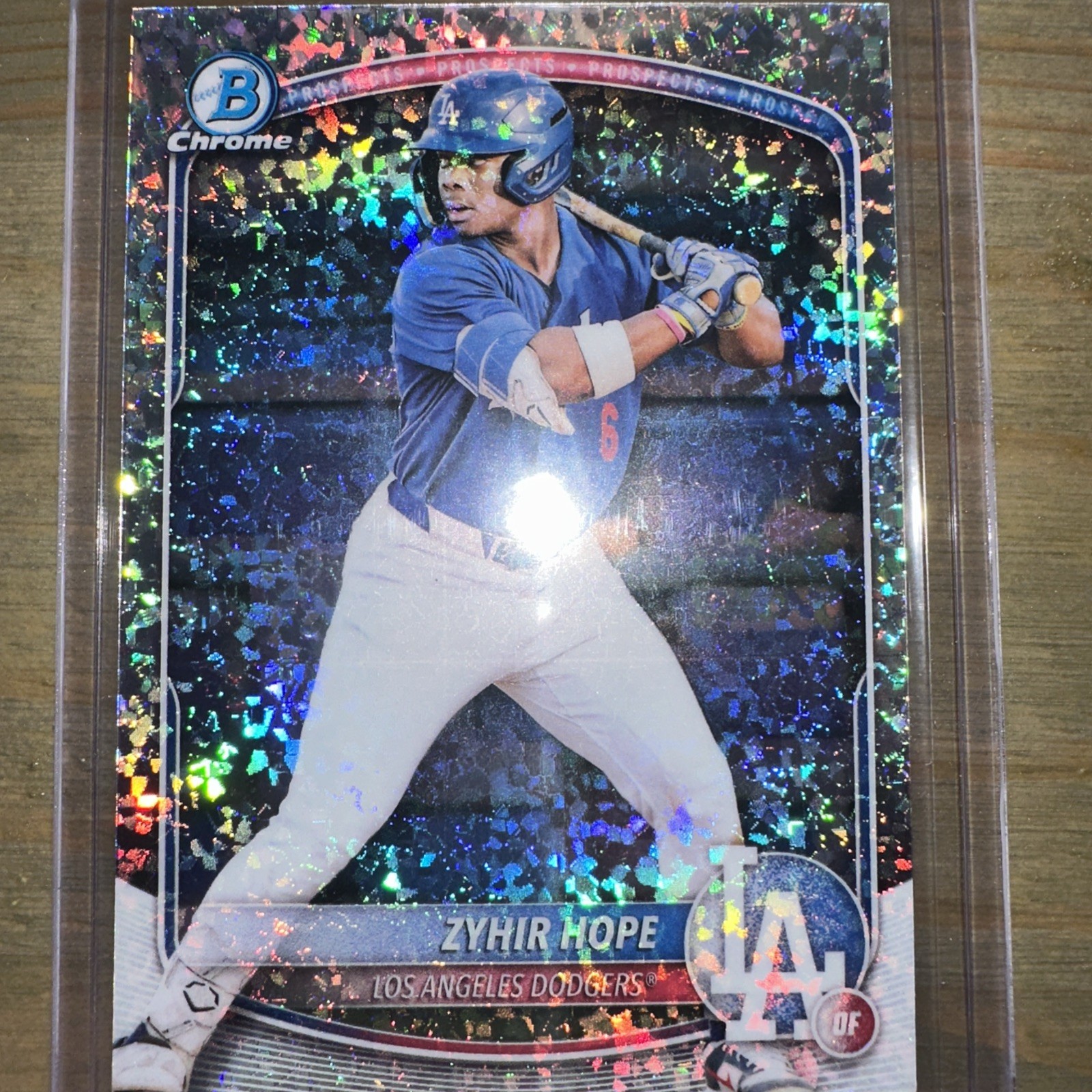2025 Bowman Chrome Zyhir Hope Mini-Diamond Refractor #BCP-2