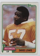 1981 Topps Dave Lewis Dave R Lewis #341 0wp8