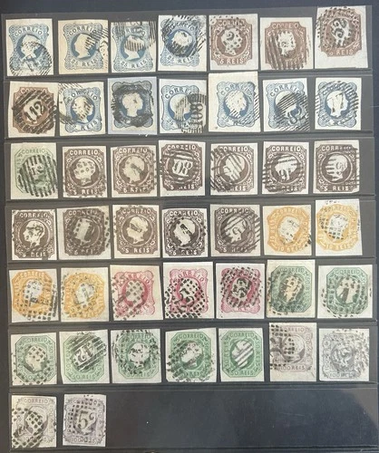Portugal 1853-1862 issues Used