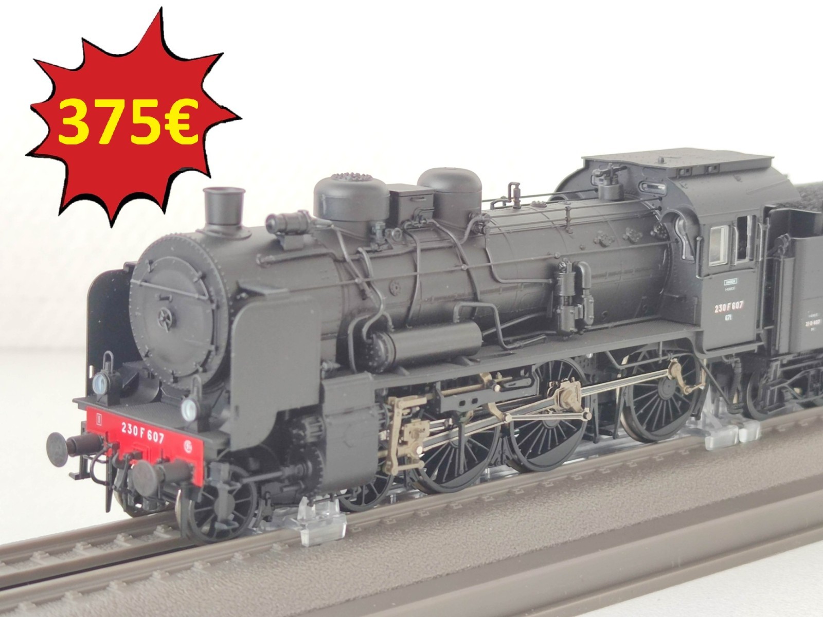 Locomotive vapeur Roco 71385 animez votre réseau miniature SNCF HO EpIII