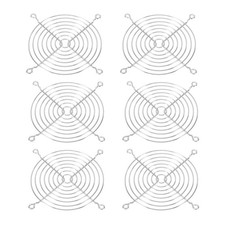 120mm Fan Finger Grill, 6 Pack 304 Stainless Steel Grill Protector for 120mm
