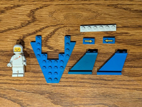 LEGO Space: Cosmic Charger (6845), 100% complete, manual, no box