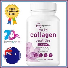 MULTI COLLAGEN PEPTIDES COMPLEX  Hyaluronic Acid Type I, II, III, V, X 240C