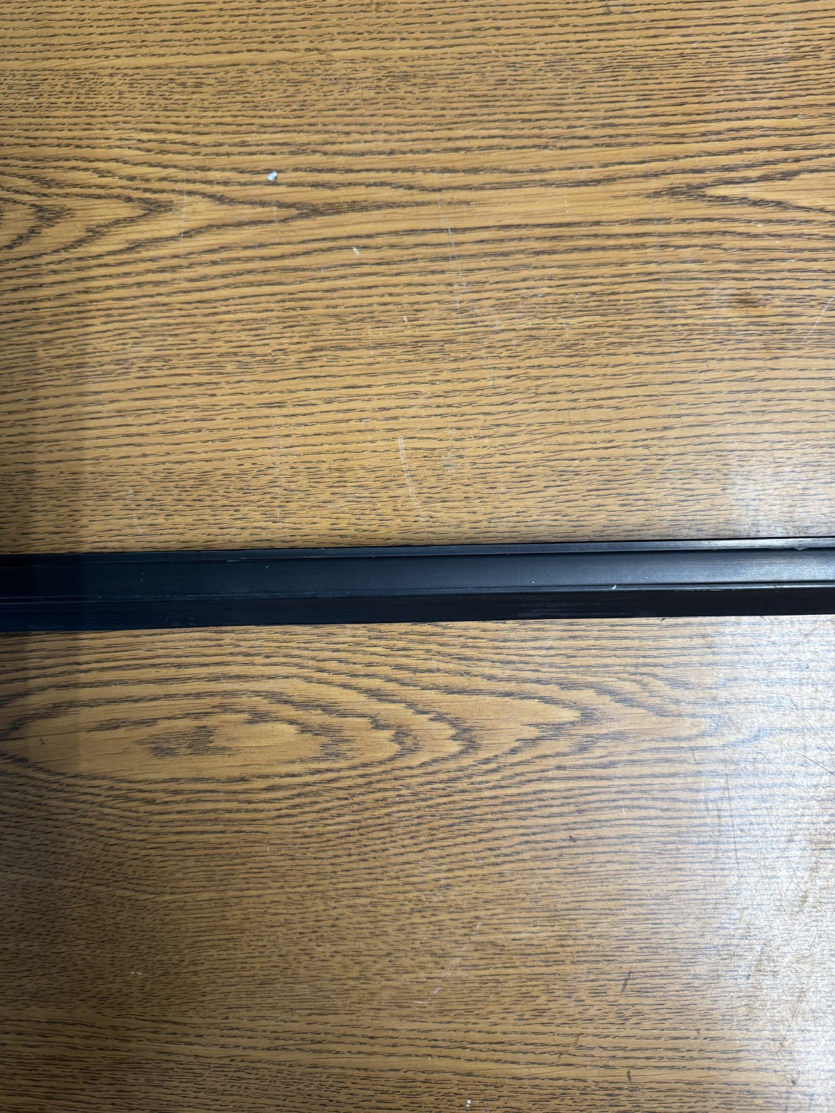2004-2008 Maserati Quattroporte Left Front Side Door Window Belt Molding Black