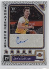 2023-24 Panini Donruss Optic Signature Series Colin Castleton #SS-CST Auto 1p11