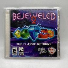 Bejeweled 2 Deluxe 2004 PC CD ROM Pop Cap Games