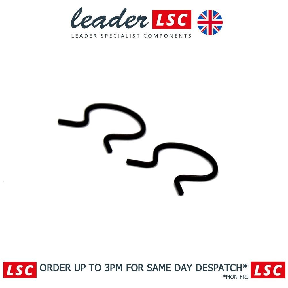 Pair of Window Winder Handle Clips Fiat Siena 1996 to 2012 NEW 4138439