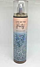 NEW RARE HTF Bath and Body Works LIFE OF THE PARTY FINE FRAGRANCE MIST 8 FL OZ