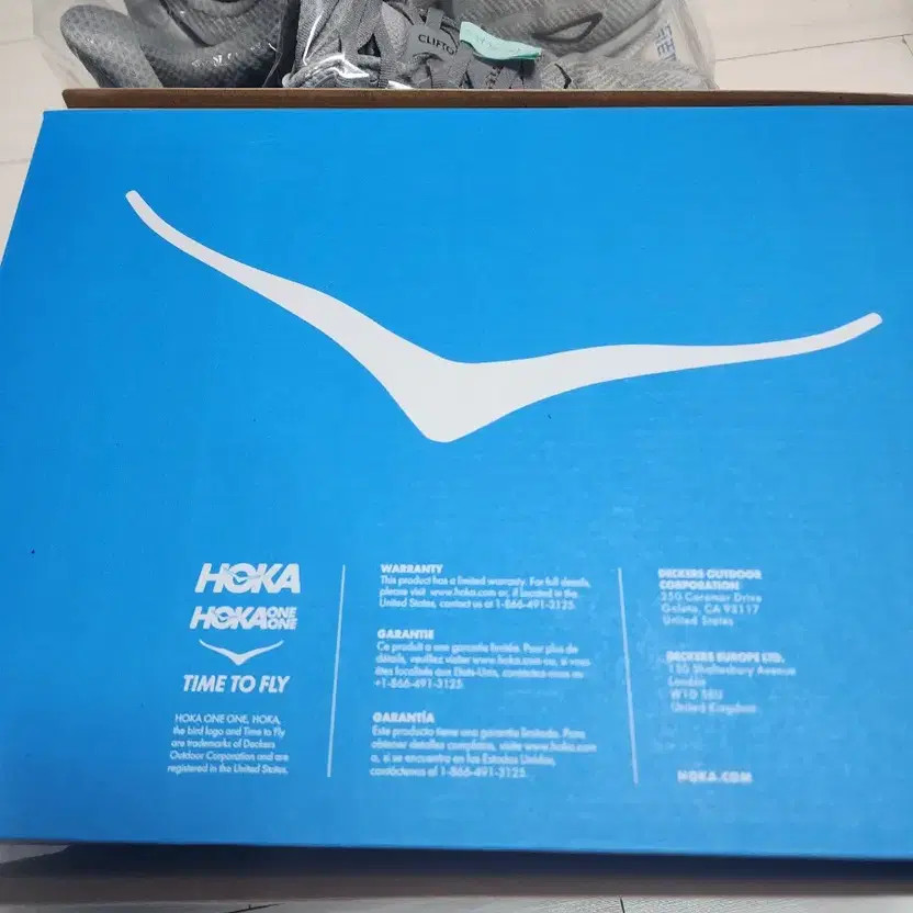 Hoka Clifton 9 Wide Gray Running Shoes, Size 260mm thumbnail 8