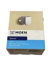 Moen Genta Robe Hook BH3803CH Chrome Wall Mounted Bathroom Towel Open Box