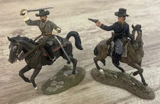 W. Britains Nathan Bedford Forrest Civil War Set on Horses #17100