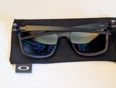 Oakley Leffingwell Matte Black Frame Prizm Black Polarized 0009100