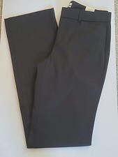 Dockers Pants Womens 8 Black Original Fit Straight Leg Raw Hem NWT