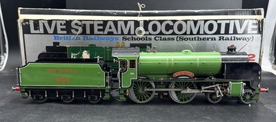 ASTER Live Steam Gauge 1 Southern 901 4-4-0 Schools Class Loco tender In Box