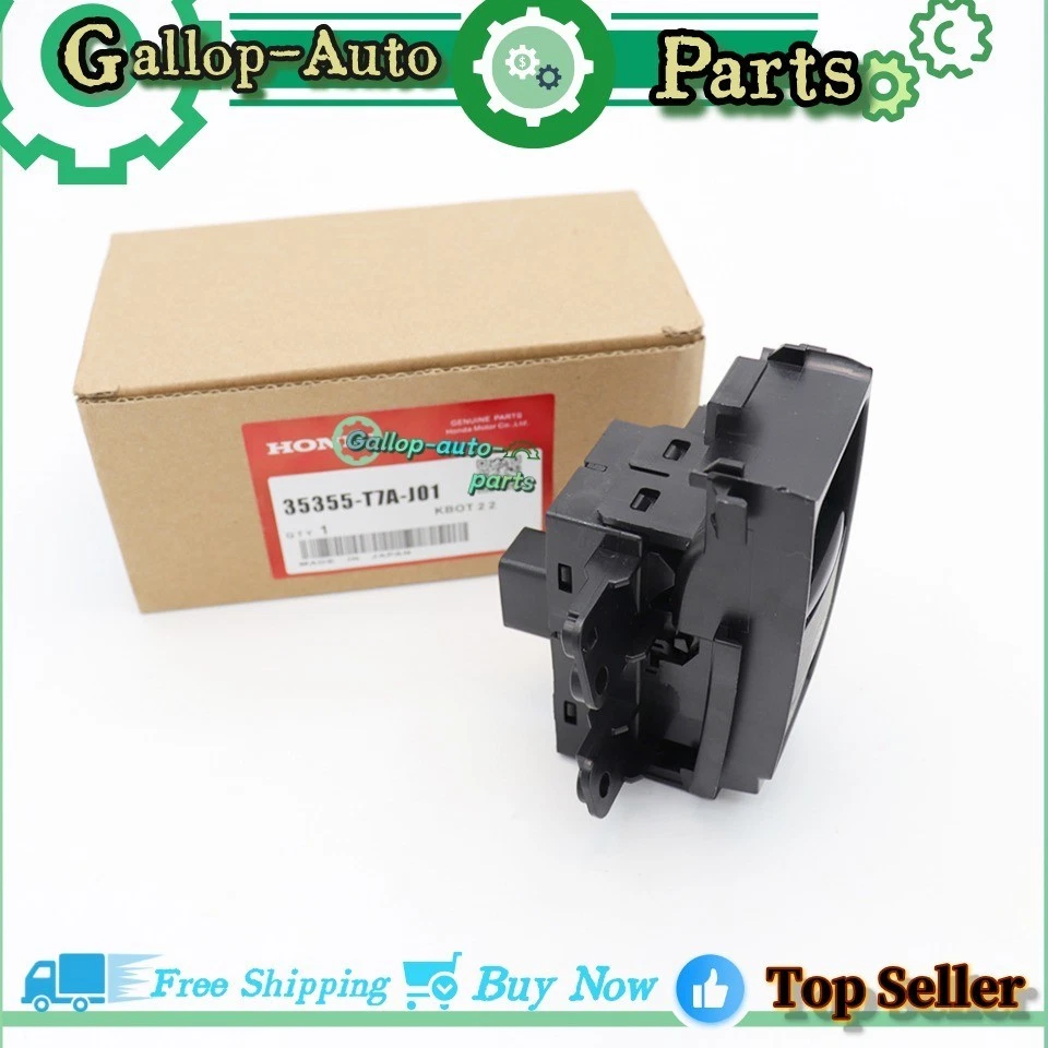 OEM Electronic Button Parking Switch for 2016-2022 Honda HR-V 35355-T7A-J01 - Image 3 of 4