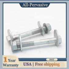 2x For Volkswagen Audi Seat Lower Rear Eccentric Camber Bolt Nut Kit WHT001761