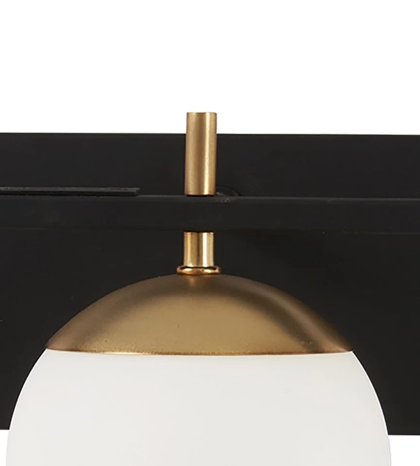 GEORGE KOVACS P1353-618 Alluria Vanity Bath Light, 3-Light, 225 Total Watts, ... - Image 3 of 4