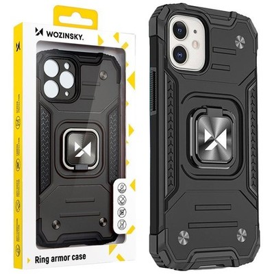 WOZINSKY RING ARMOR IPHONE 14 ARMOR CASE MIT MAGNETHALTER