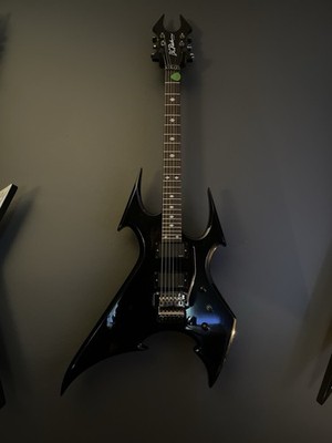 B.C. Rich Beast Black 6-String Solid-Body Electric Guitar Mahogany 24F RH