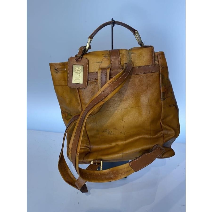 PRIMA CLAS Backpack Allover Map Pattern Stitch Th… - image 3