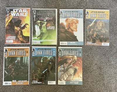 Star Wars: Dark Times Comic Book Lot of 7 by Dark Horse - 3 different #1s!