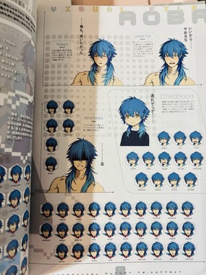 DRAMAtical Murder Re:Connect Art Book Yaoi Anime Game Aoba Noiz