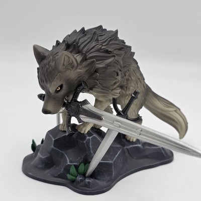 Actoys Dark Souls Grey Wolf Schiff Sif 4in Statue Figure PVC Model