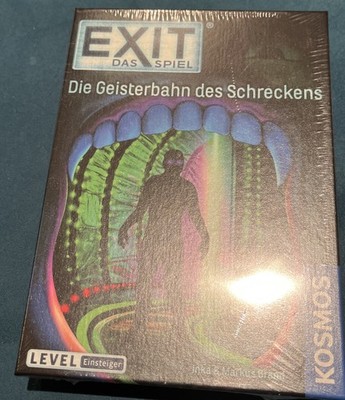 Kosmos Exit-Die Geisterbahn des Schreckens (Game) ab 10 Jahren / Einsteiger NEU