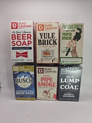 Duke Cannon Soap - NEW -  FREE SHIPPING on 3+ - Choose Your Bundle