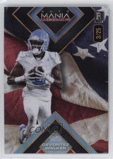 2024 Wild Card Square American Flag Rainbow Foil 3/25 Devontez Walker pi4