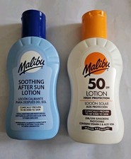 Malibu 2pc Sunscreen Set  SPF 50 Sunscreen + After Sun Lotion  2 x 100ml. 50.00 per litre