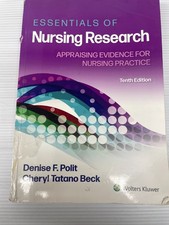 Essentials of Nursing Research: Appraising Ev...