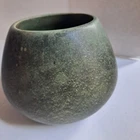 New ListingRoseville Art Pottery Carnelian Green 5" Vase 1920s Antique