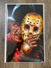 Big IV: Halloween Cover Gallery 1 Peek-a-Boo! Freddy Kruegar Virgin Ltd 40 W/COA